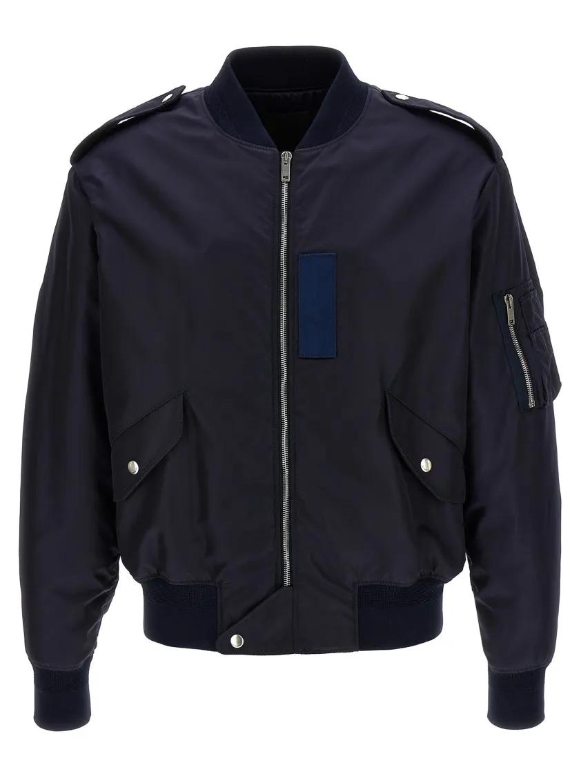 Thumbnail - Givenchy - Marine' Bomber Jacket - Größe 50 - blau