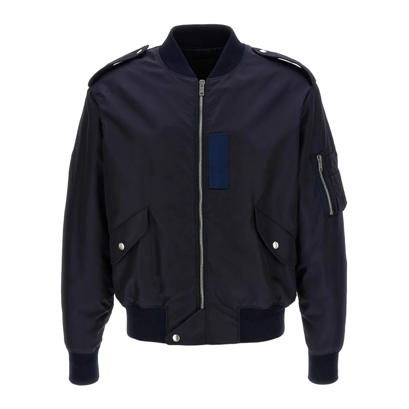 Givenchy Bomberjack Heren Bomber Jacket Blauw blau