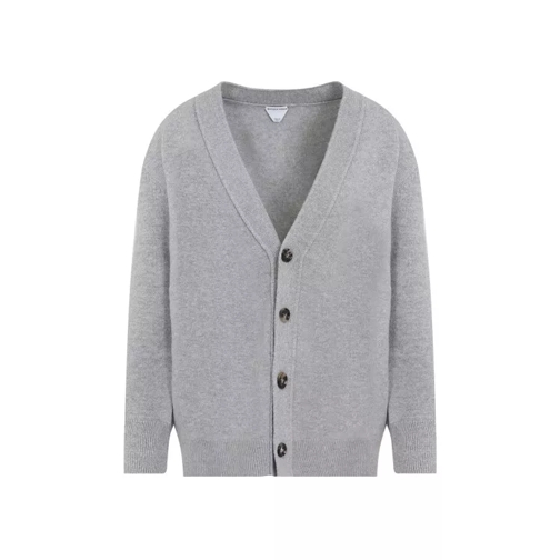 Bottega Veneta Cashmere Cardigan Grey 