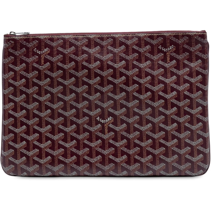 GOYARD Clutch Goyardine Senat MM rot