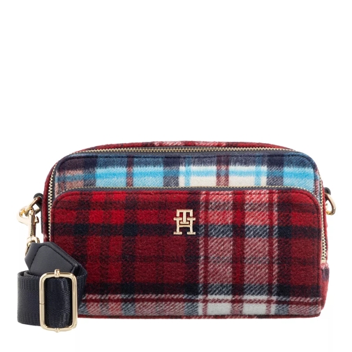 Tommy Hilfiger Iconic Tommy Camera Bag Check C Check Clash Cameratas