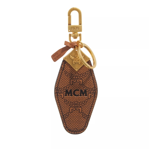 MCM Himmel Lts Key Holder Fff Cognac Nyckelring