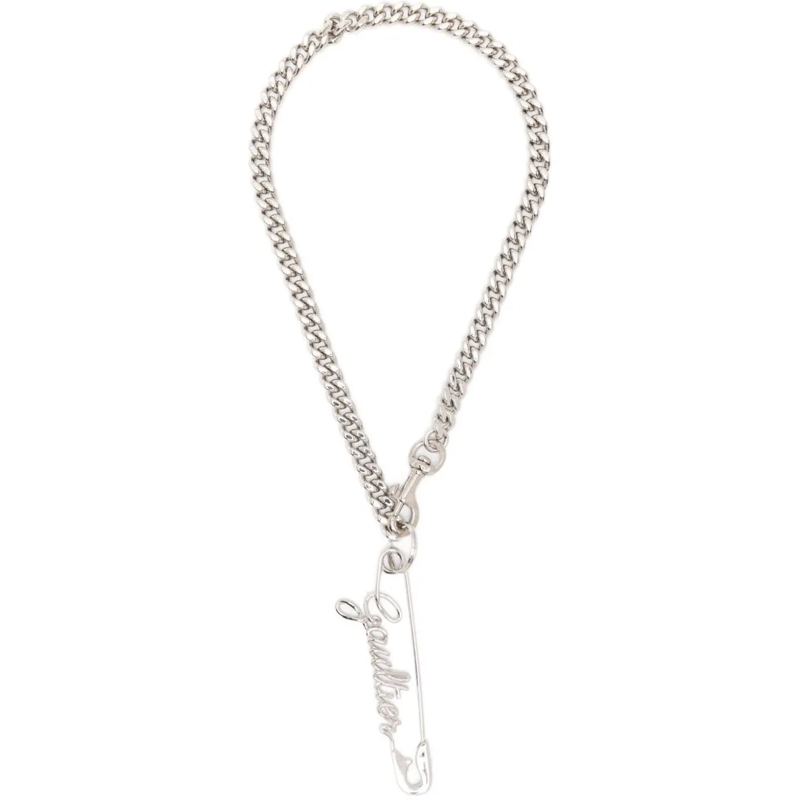 Jean Paul Gaultier Mittellange Halskette Bijoux Silver silber