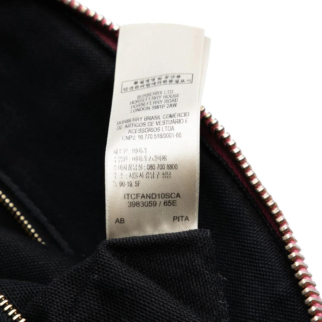 Thumbnail - Burberry Hobo Bags - Small Leather Trimmed House Check Canvas Bridle Or - Gr. unisize - in Braun - für Damen