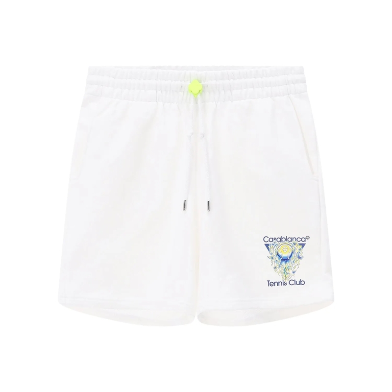 Casablanca Bermuda-Shorts White Cotton Shorts White(Image 3)
