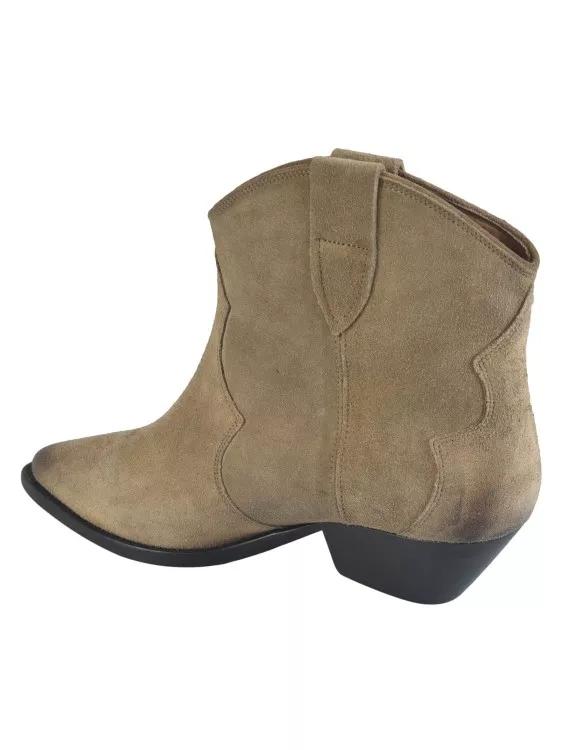 Thumbnail - Isabel Marant Stiefel - Ankle Boots - Gr. 38 (EU) - in Beige - für Damen