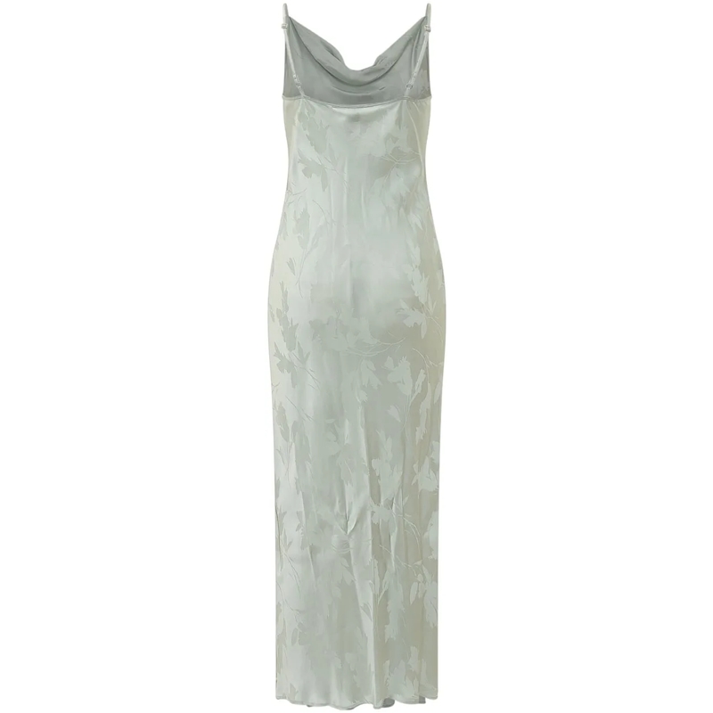 Calvin Klein Maxikleid Abito Maxi Slip con Spalline Sottili grün(Image 2)