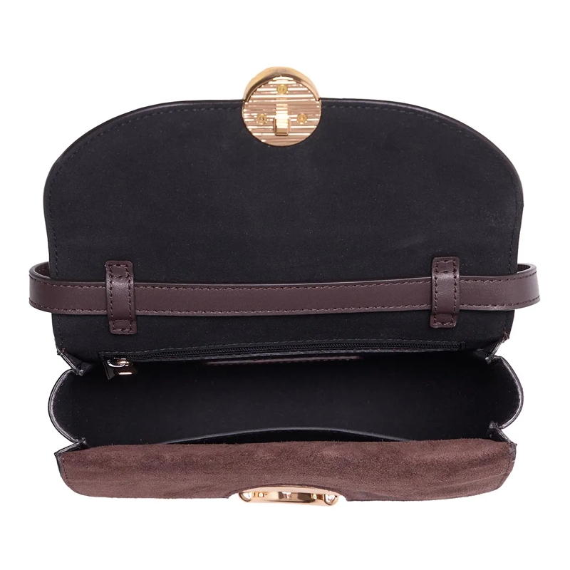 Furla Crossbody Bag Furla Sfera Mini Crossbody Round Cioccolato(Image 5)