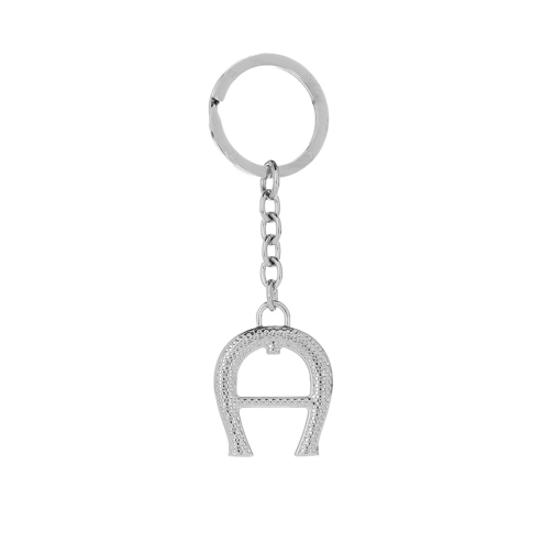 AIGNER Key Holder Metal Silver Nyckelring