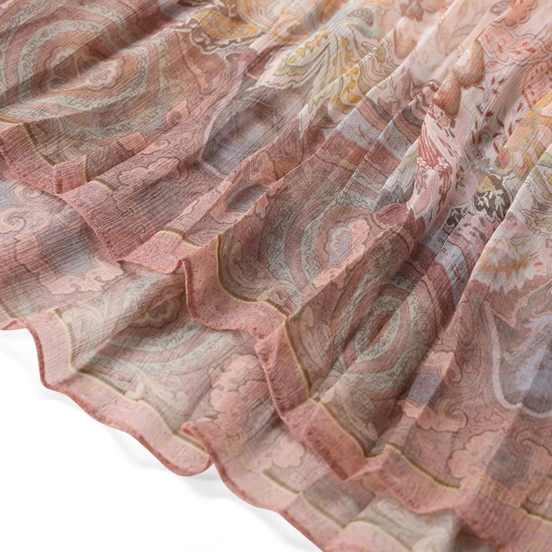 Zimmermann Maxikleid Kleid Alchemy mit Muster pink(Image 5)