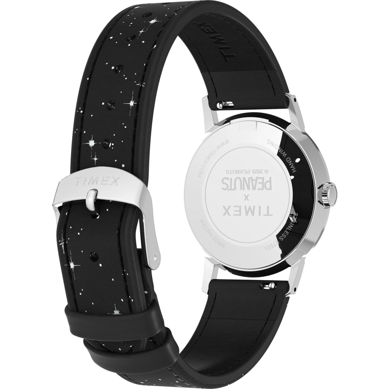 Timex Automatikuhr Mechanische Handaufzug-Uhr Timex X Peanuts® Marlin schwarz(Image 4)