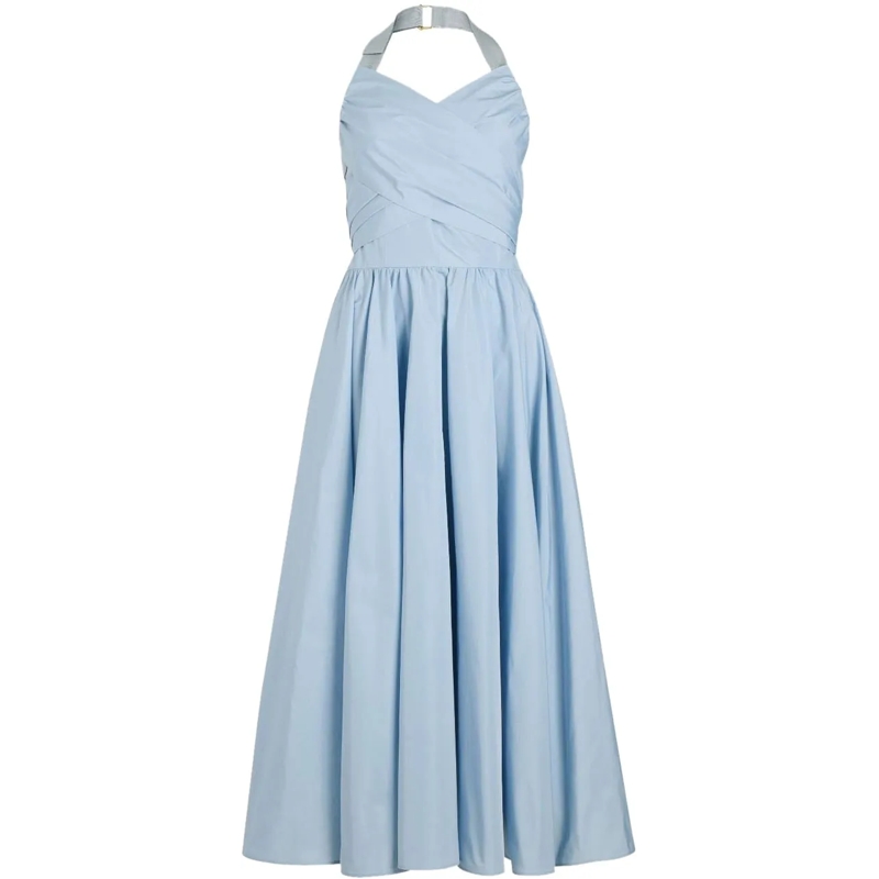 Patou Robe midi Dresses Pearl Blue blau