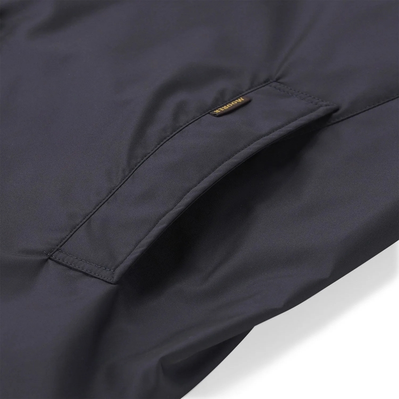 Moorer Overgangsjas Jacke aus Materialmix blau(Image 6)