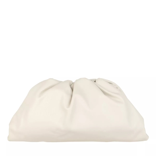 Bottega Veneta Pouch Bag Leather White Clutch