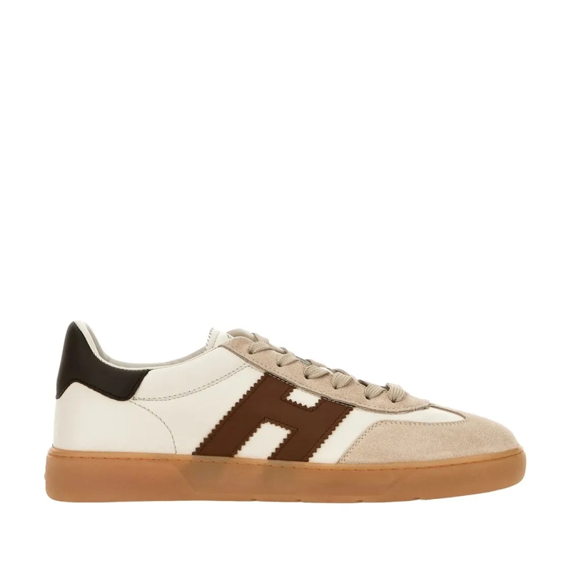 Hogan Lage-top sneaker Cool H Sneakers With Elegant Ivory Neutrals