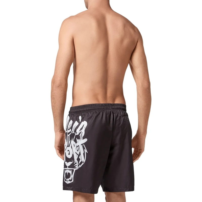 Plein Sport Shorts Badehose Tiger schwarz(Image 2)
