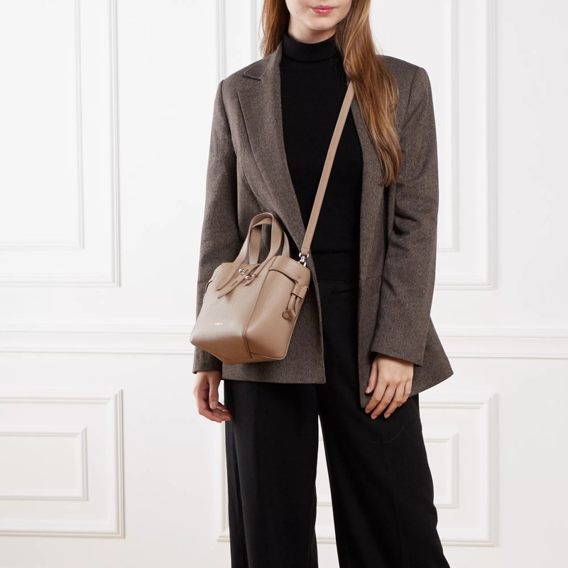Furla Fourre-tout Furla Net Mini Tote Greige(Image 2)