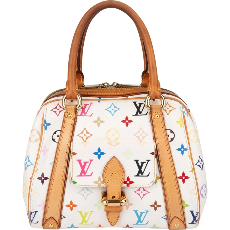 Louis Vuitton Tote Louis Vuitton Monogram Murakami Multicolor Priscil weiß