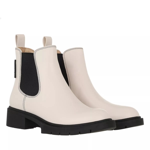Coach Lyden Leather Bootie Chalk Chelsea Boot