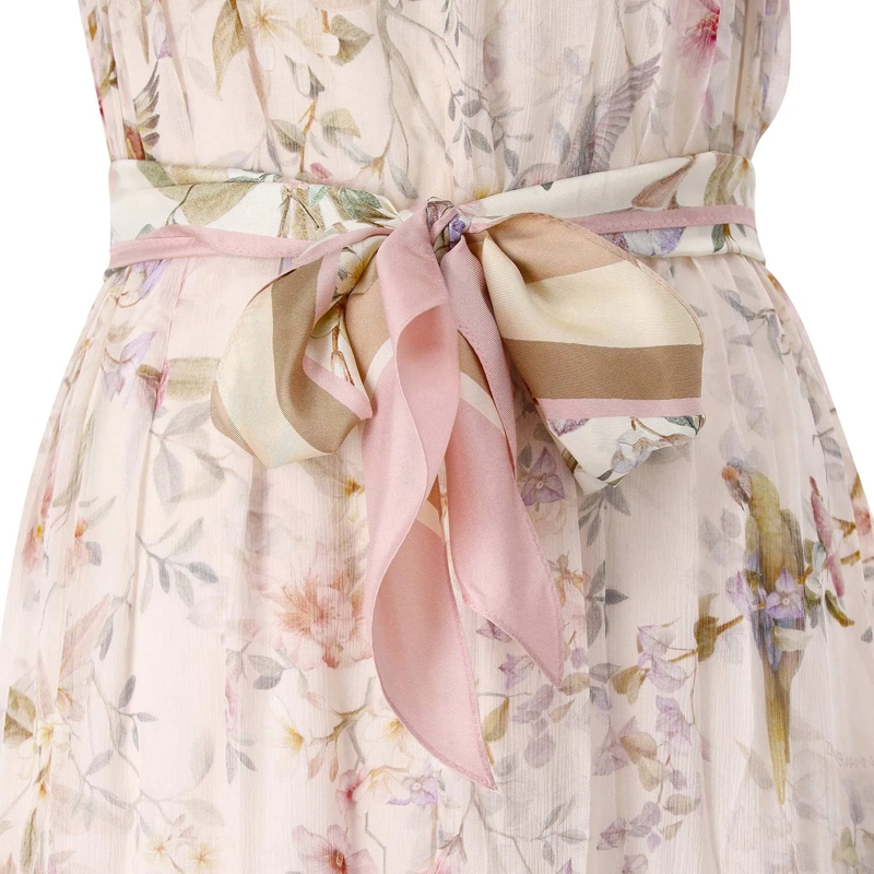 Zimmermann Midikleid Kleid Rebellion Flutter mehrfarbig(Image 4)