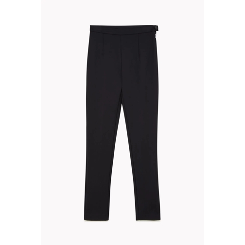 Patrizia Pepe PATRIZIA PEPE WOMEN Damen Hose lang Baumwolle schwarz Pantaloni casual