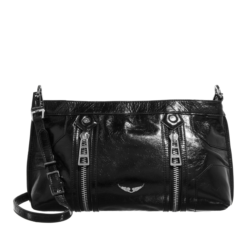 Zadig & Voltaire Schultertasche Sunny Moody Vintage Patent Noir