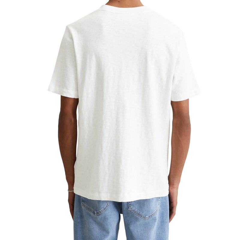 Marc O´Polo Hemd T-Shirt, SSL, Logo Print, Reg 1er Pack weiss(Image 3)