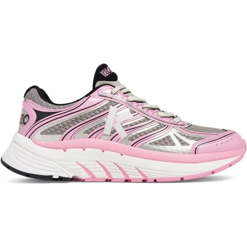 Kenzo Lage-top sneaker Pace Tech Runner Logo Sneakers rose