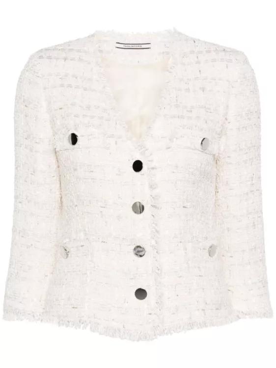 Tagliatore - Single-Breasted Jacket - Größe 46 - white