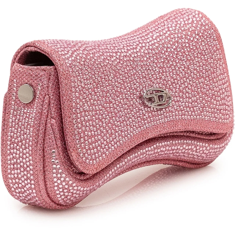 Diesel Schultertasche Borsa Play Crossbody con Patta rose(Image 3)
