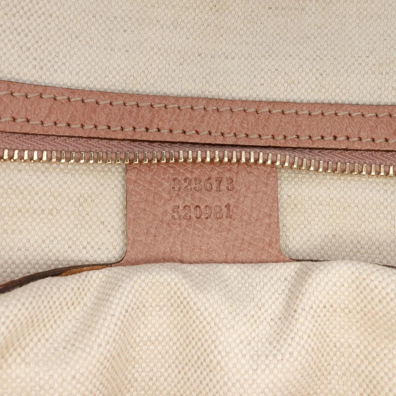 Thumbnail - Gucci Shopper - Medium GG Canvas Bree Dome Tote - Gr. unisize - in Braun - für Damen