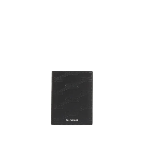 Balenciaga Geldbörse Leather Wallet Black