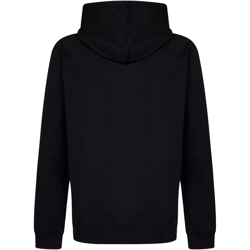 Balmain Hoodie Balmain Cotton Logo Sweatshirt schwarz(Image 4)