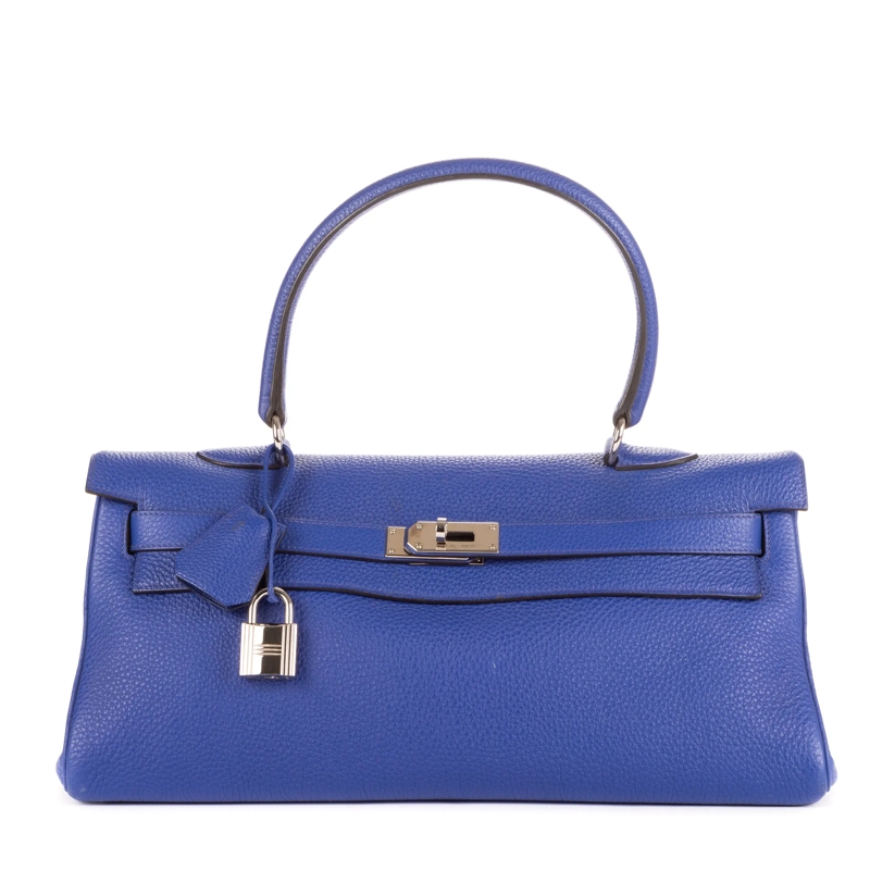 Hermès Crossbody Bag Kelly Shoulder 40 blau