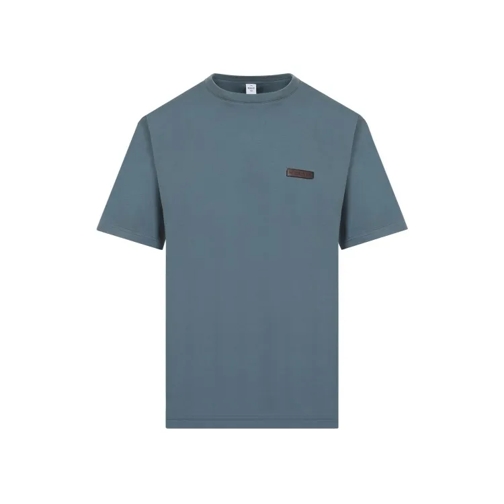 Berluti Stone Blue Cotton T-Shirt Blue 