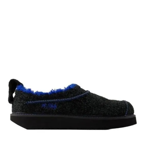 Ader Error Mocassin Slides Slip On - Leather - Black Black