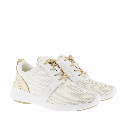 MICHAEL Michael Kors Amanda Trainer Net Mesh Sneaker Optic White/Pale Gold Low-Top Sneaker