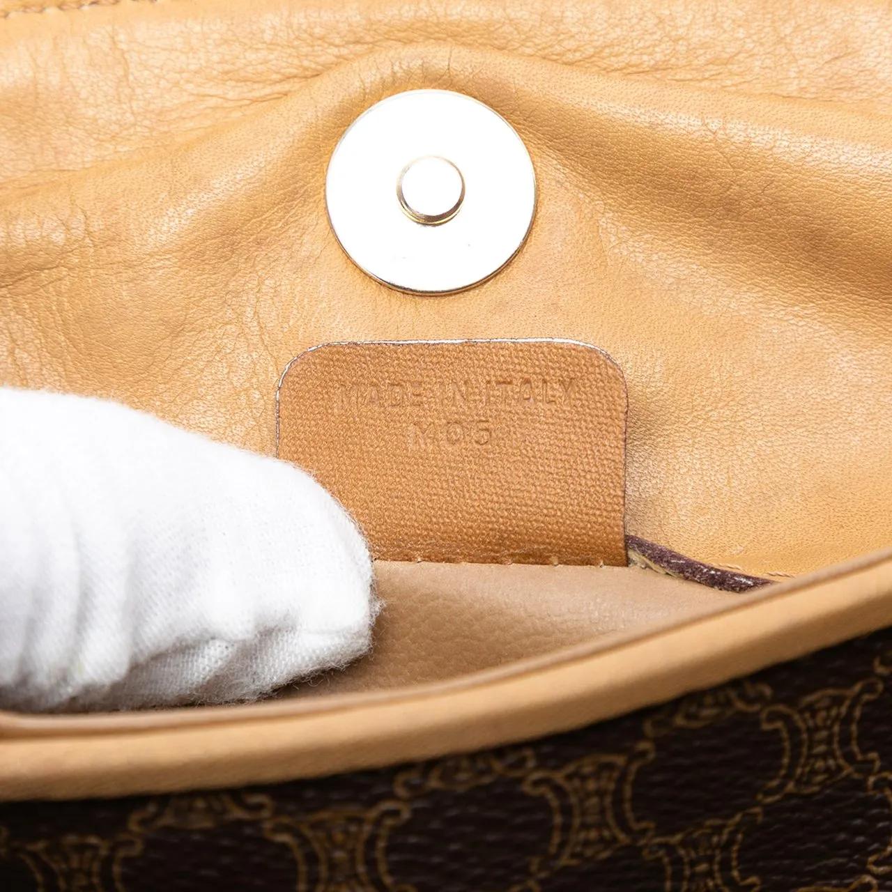 Thumbnail - Celine Clutches - Macadam Coated Canvas Clutch - Gr. unisize - in Braun - für Damen