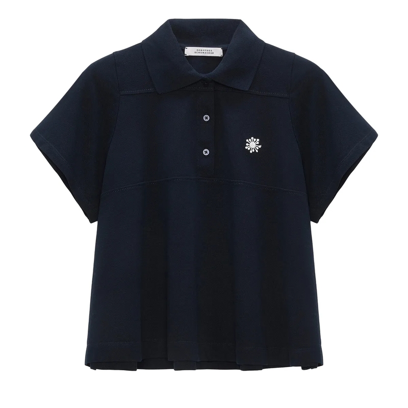 Dorothee Schumacher Poloshirt SPORTY ROMANCE shirt dark navy