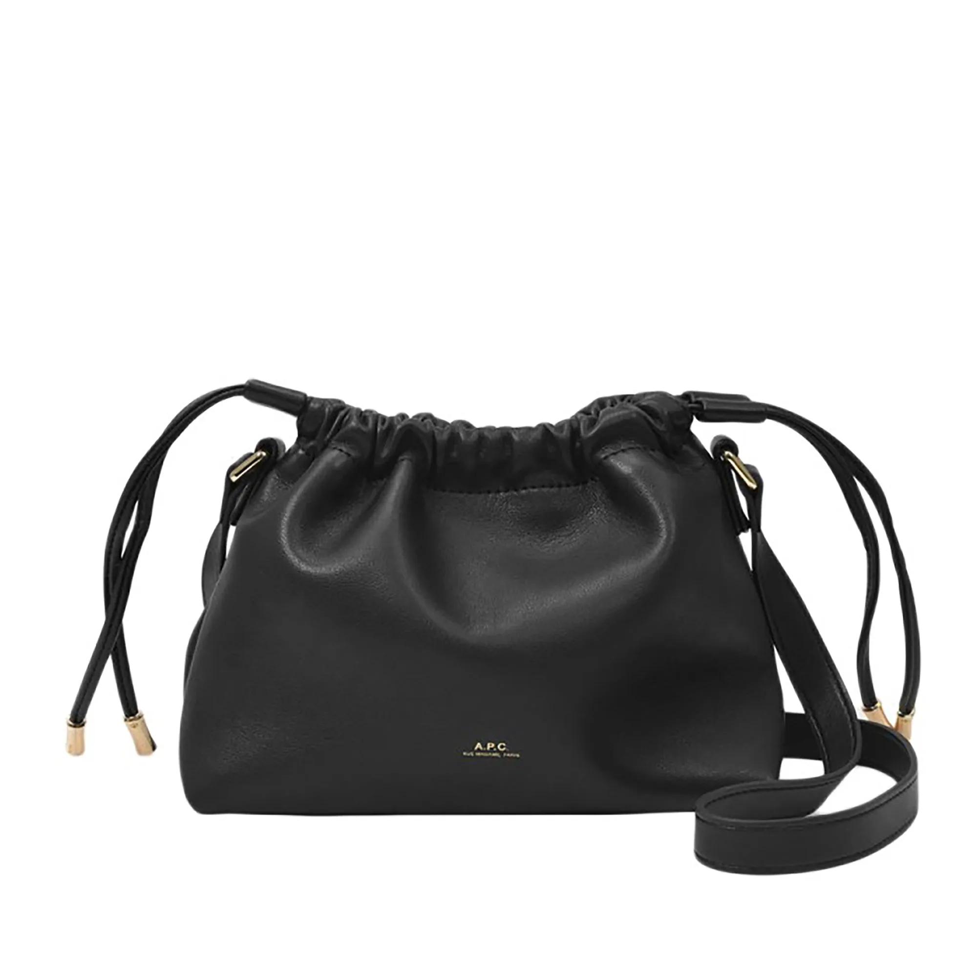 A.P.C. Sac Ninon Mini Lzz Black | Bucket Bag