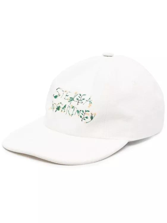 Stella McCartney Mützen - White Dandelion Logo Cap - Gr. 60 - in Weiß - für Damen