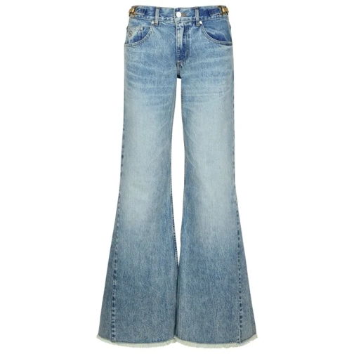 Stella McCartney  Light Blue Cotton Jeans Blue