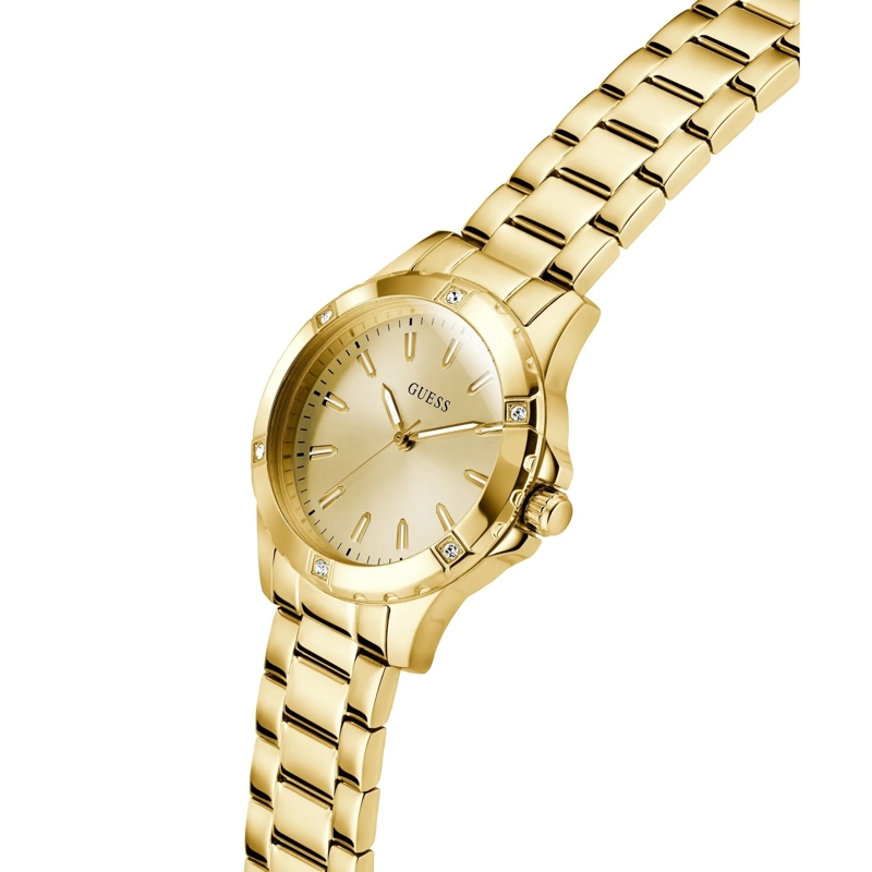 Guess Quarzuhr Quarz-Analoguhr Mist gold(Image 4)