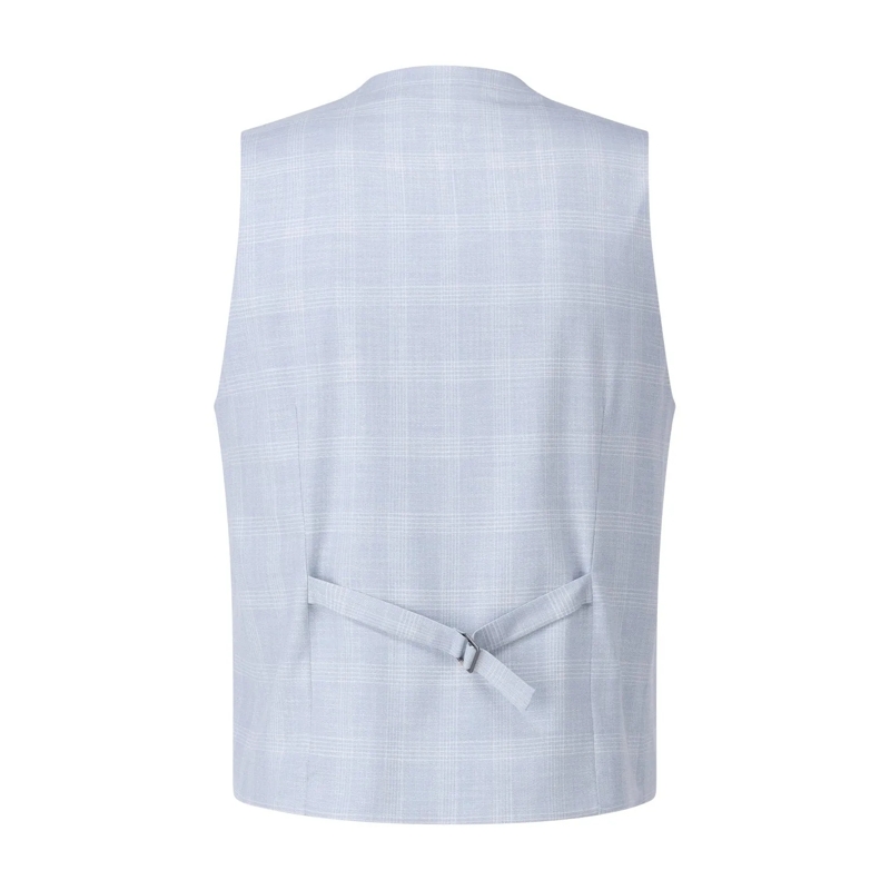 Cinque Übergangsmantel Karierte Anzugweste blau(Image 2)