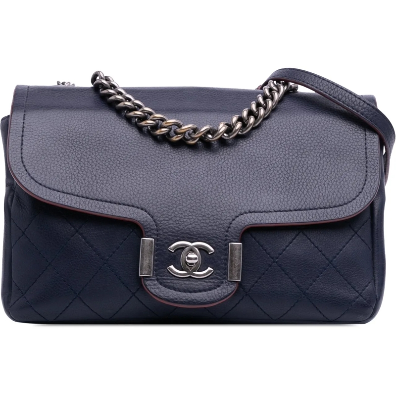Chanel Sac à bandoulière Paris-Greece Calfskin Archi Chic Flap blau