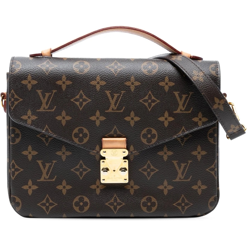 Louis Vuitton Sac à bandoulière Monogram Pochette Metis braun