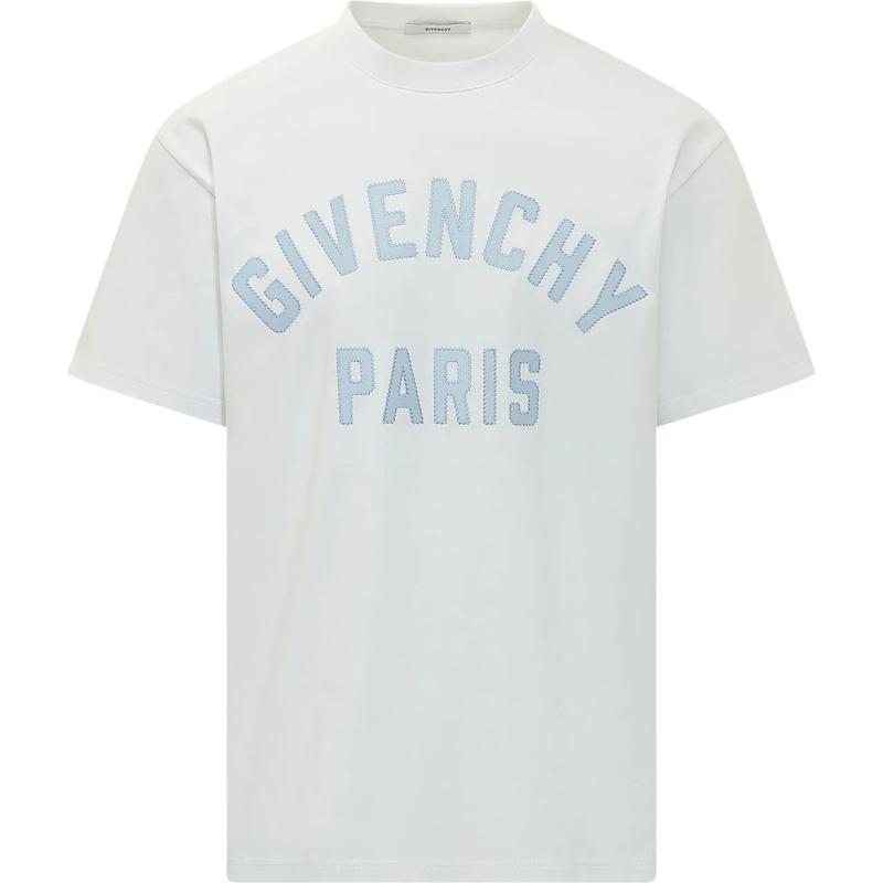 Givenchy T-shirt T-shirt Regular Fit con Lettering weiß