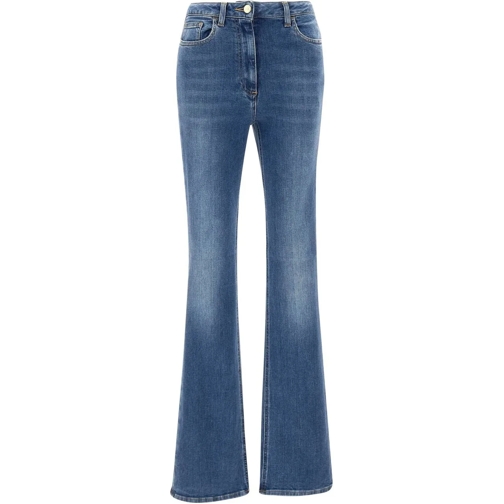 Elisabetta Franchi Magere Been Jeans Jeans Blue blau