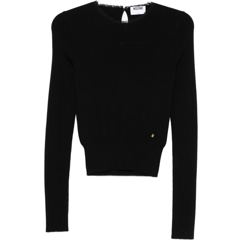 Moschino  Sweaters Black schwarz
