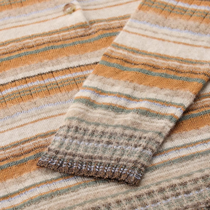 Isabel Marant Pullover Gestreifter Pullover Frederica beige(Image 4)